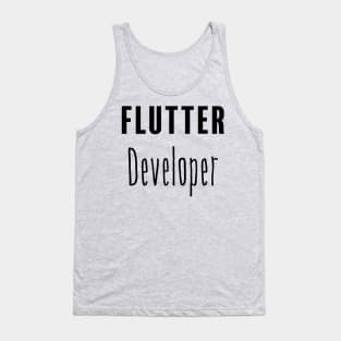 Flutter Developer Tank Top